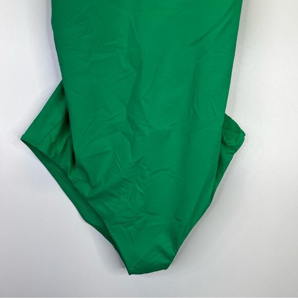 Becca Etc Strappy One Piece swimsuit green verde - 2X - Picture 4 of 13